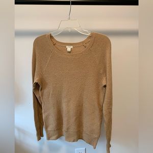 Jcrew factory waffle knit sweater